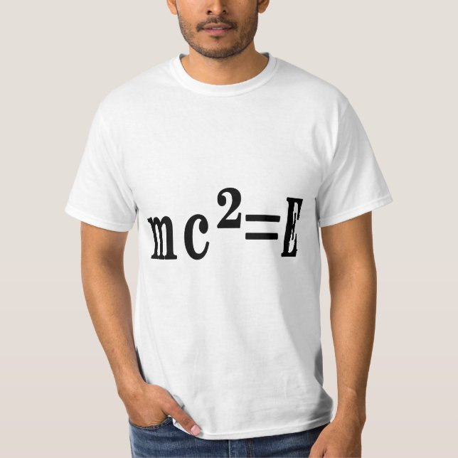 ｍｃ²＝E T Shirt (Framsida)