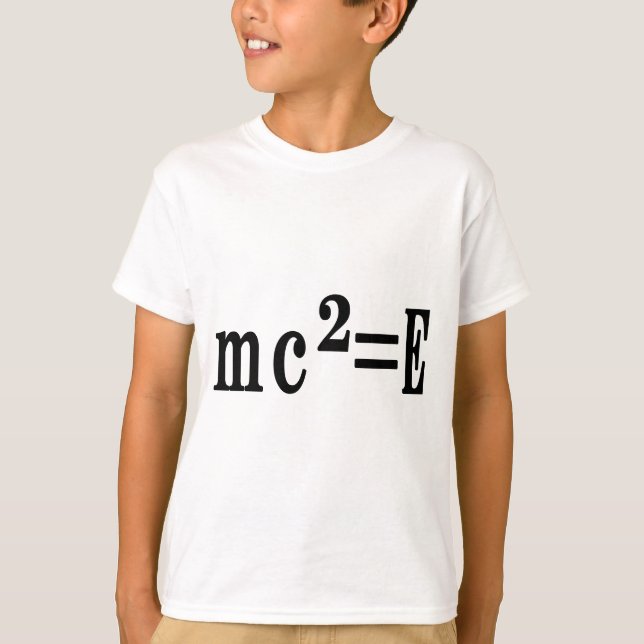ｍｃ²＝E T-shirt (Framsida)