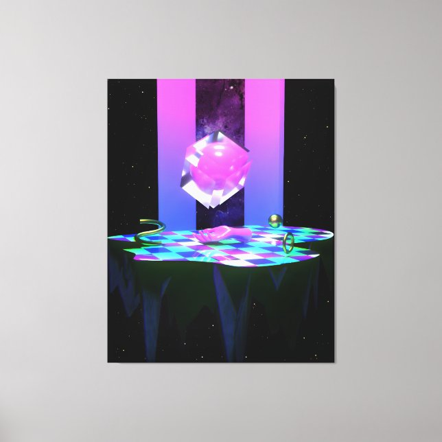 ｔｈｅ　ｉｓｌａｎｄ　は ヾ canvastryck (Framsida)