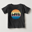 Sök efter hippie bebis tshirts Kärlek