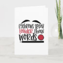 Sök efter talar kort Typografi