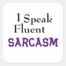 Sök efter sarcasm klistermärken Konstig