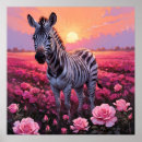 Sök efter rosa zebra posters Blommigt