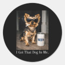 Sök efter rolig hund klistermärken Minimalistisk