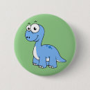 Sök efter brontosaurus knappar Tecknad