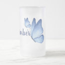 Sök efter butterfly frostade glas muggar Fjärilar