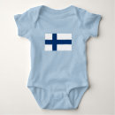 Sök efter finland bebis bodies Flagga av finland