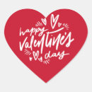 Sök efter valentin dag klistermärken Röd och vit
