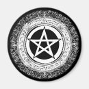 Sök efter wiccans magneter Pentacle