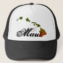 Sök efter öar kepsar Maui