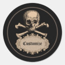 Sök efter crossbones klistermärken Döskallar