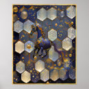 Sök efter guld häst konst Abstrakt