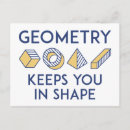 Sök efter geometri vykort Form
