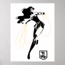 Sök efter justice league posters Kvinna noir teckning