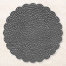 Sök efter svart läder underlägg Mönster