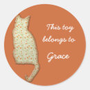 Sök efter leksak katt klistermärken Söt