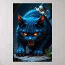 Sök efter spöklik katt posters Läskig