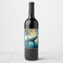 Sök efter hajar presentpåsar för vinflaskor Djur