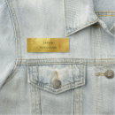 Sök efter namnbrickor Guld