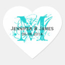 Sök efter wedding monogram heart klistermärken Namn