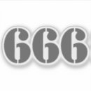 Sök efter 666 klistermärken Ockult