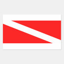 Sök efter scuba klistermärken Flagga