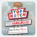 Sök efter snabbmat klistermärken Hamburgare