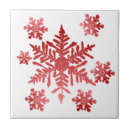 Sök efter röd snowflake Geometrisk