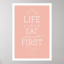 Sök efter mat posters Rosa