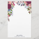 Sök efter rosa blommor brevpapper För henne