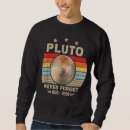 Sök efter pluto luvtröjor Vetenskap