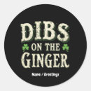 Sök efter rödhårig klistermärken Ginger