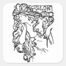 Sök efter alphonse mucha klistermärken Elegant