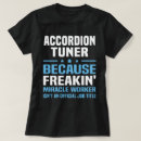 Sök efter accordion tshirts Jobb