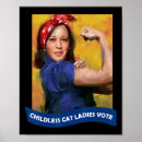 Sök efter oss president posters Demokratisk
