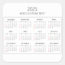Sök efter kalender klistermärken Enkel