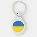 Sök efter flagg nyckelringar Ukrainsk
