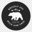 Sök efter grizzly klistermärken Vilda djur