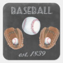 Sök efter baseball fyrkantiga klistermärken Baseboll