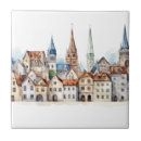 Sök efter souvenirer kakelplattor Vintage