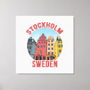 Sök efter sverige canvastryck Resa