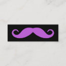 Sök efter mustascher visitkort För henne