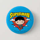 Sök efter superman runda knappar Toppen hjälte