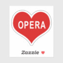 Sök efter opera klistermärken Musik