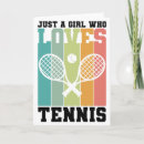 Sök efter rolig tennis kort Söt