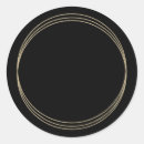 Sök efter guld ringar klistermärken Elegant