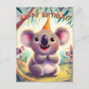Sök efter australien födelsedag vykort Koala