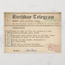 Sök efter telegram inbjudningar Vintage