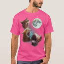 Sök efter måne för tre varg kläder Katter