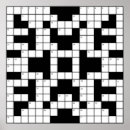 Sök efter korsord posters Vitt